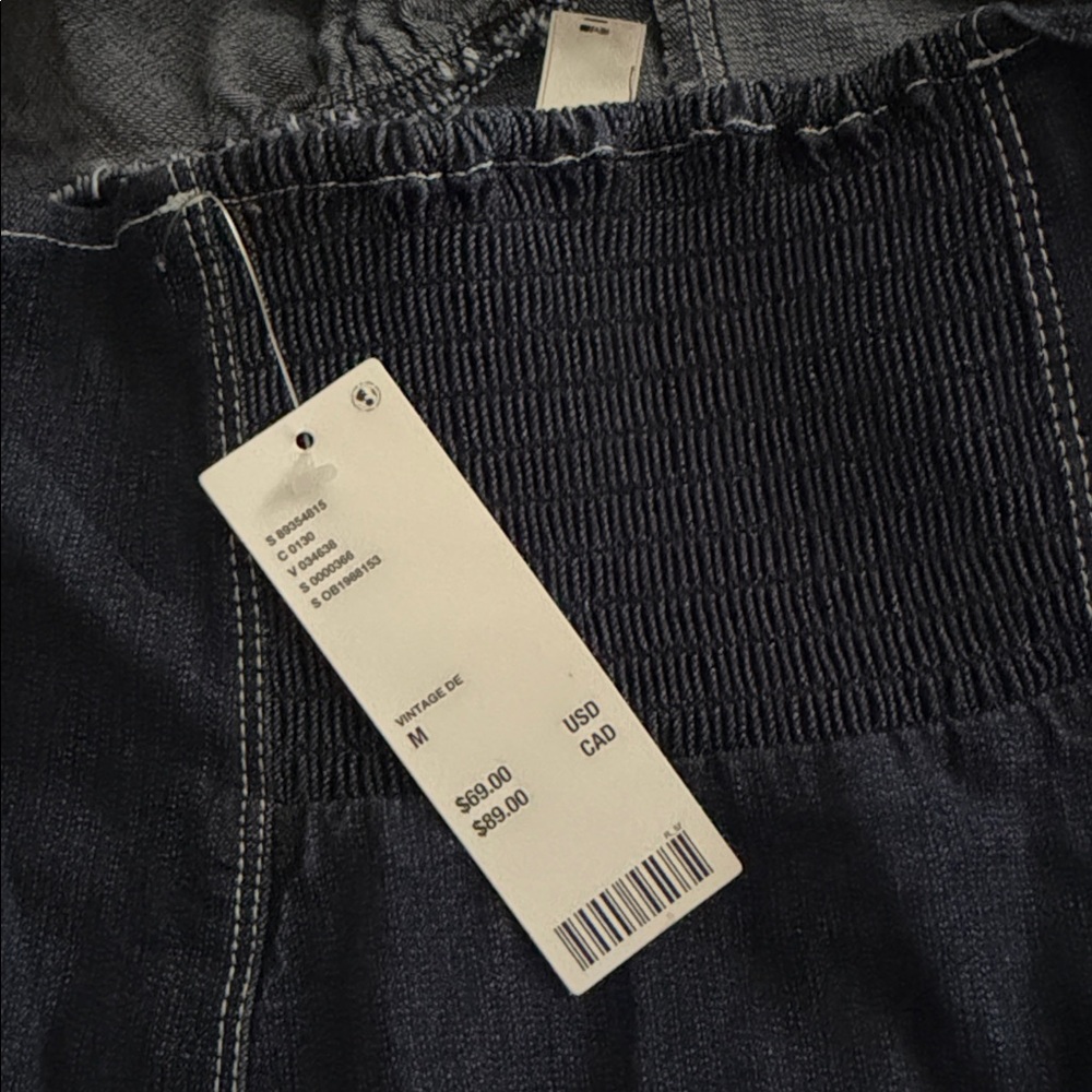 Urban Outfitters Denim Halter Dress🩵 - Picture 5 of 6